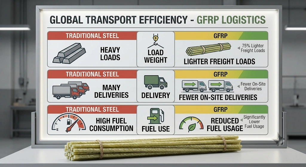 Global Transport Efficiency